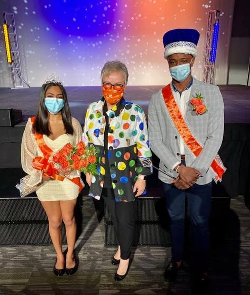 Saranya Srikanth, President Alisa White, Zachary Nutall